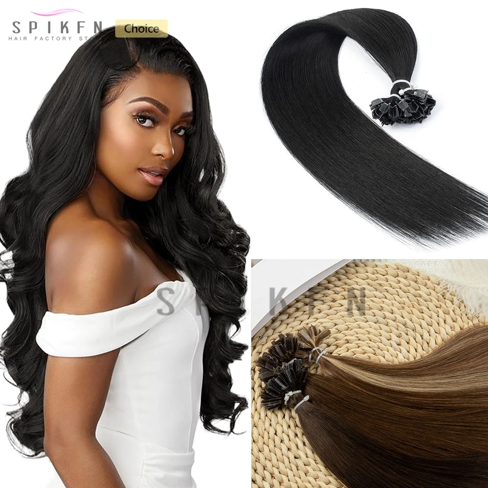 K Tip Human Hair Ex…