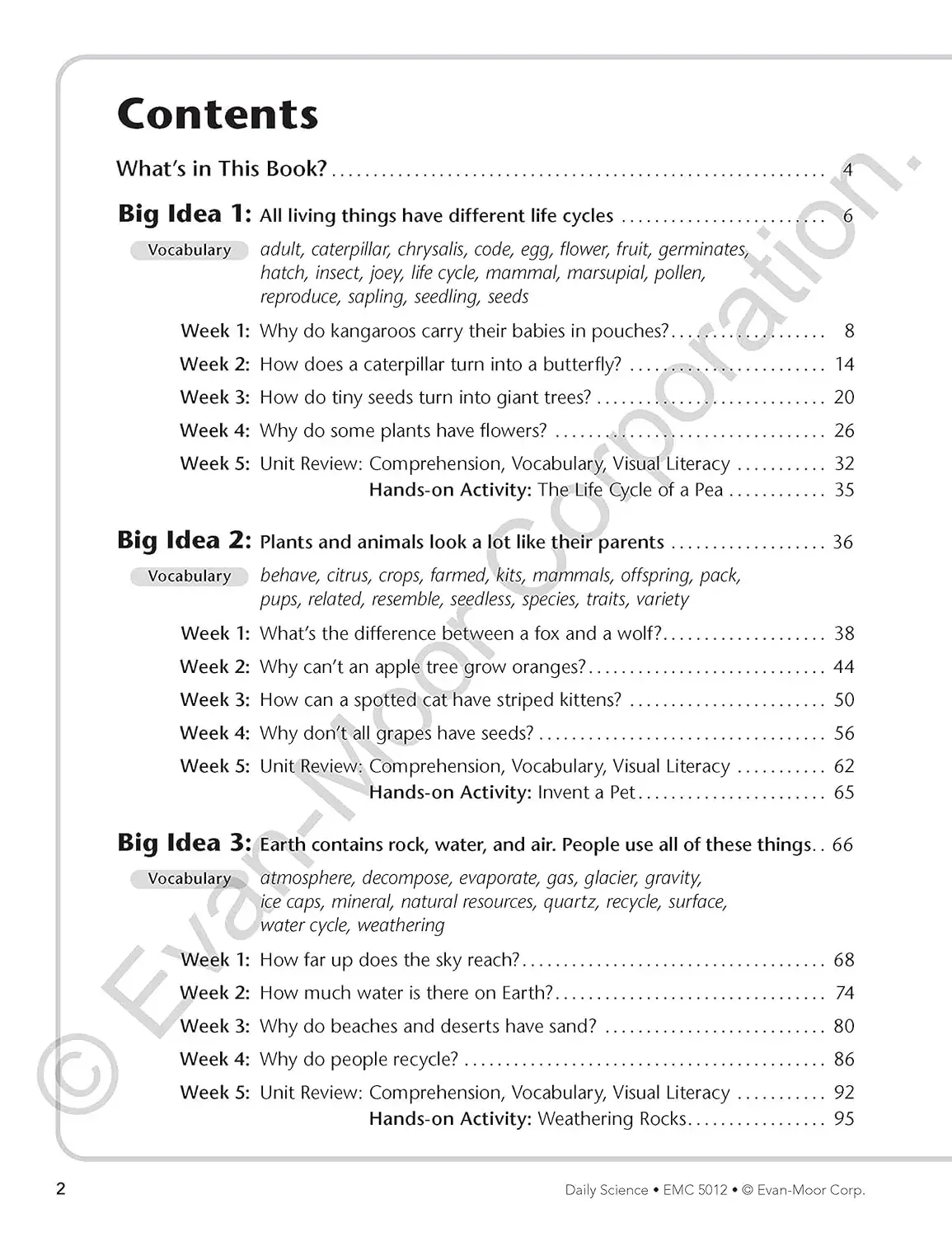 Evan-Moor Daily Science, Grade 2 TE Workbook,aged 5 6 7 8, English book 9781596734203