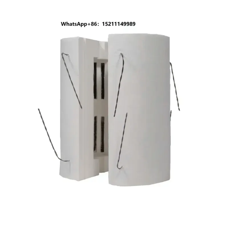 Round Ceramic Fiber Heating Module Ce Certified Cylinder Ceramic Heater for Furnace 1200