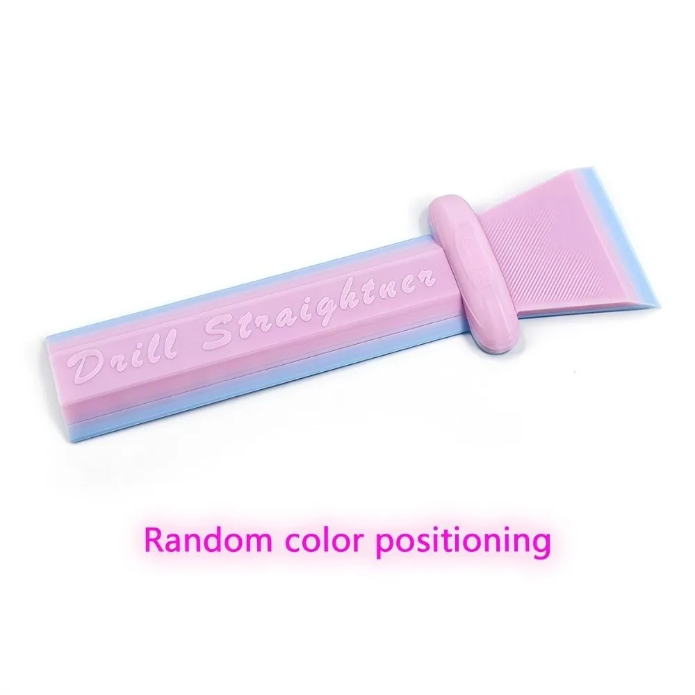 Fix Tool Diamond Painting Drill Straightener Tool Non-Slip Embroidery Drill Bit Corrector Tool DIY Craft Paint Straight Edge