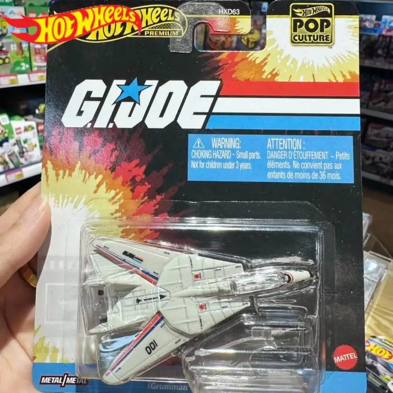 

Genuine Hot Wheels Premium Car Pop Culture Toys Boys 1/64 Diecast Combat Jet Skystriker Vehicles Model Cars Birthday Toys Gifts