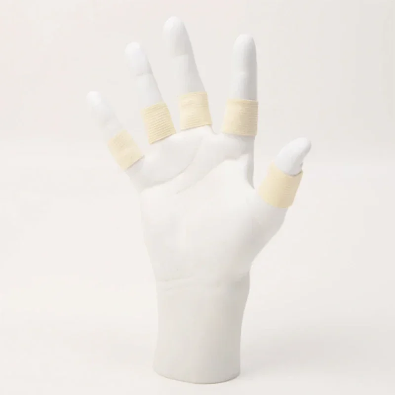 10 Stück Elastische Fingerschienen, Atmungsaktive Daumenstütze, Komfort-Schutz und Stabilisator für Golf und Sport – Detail 3