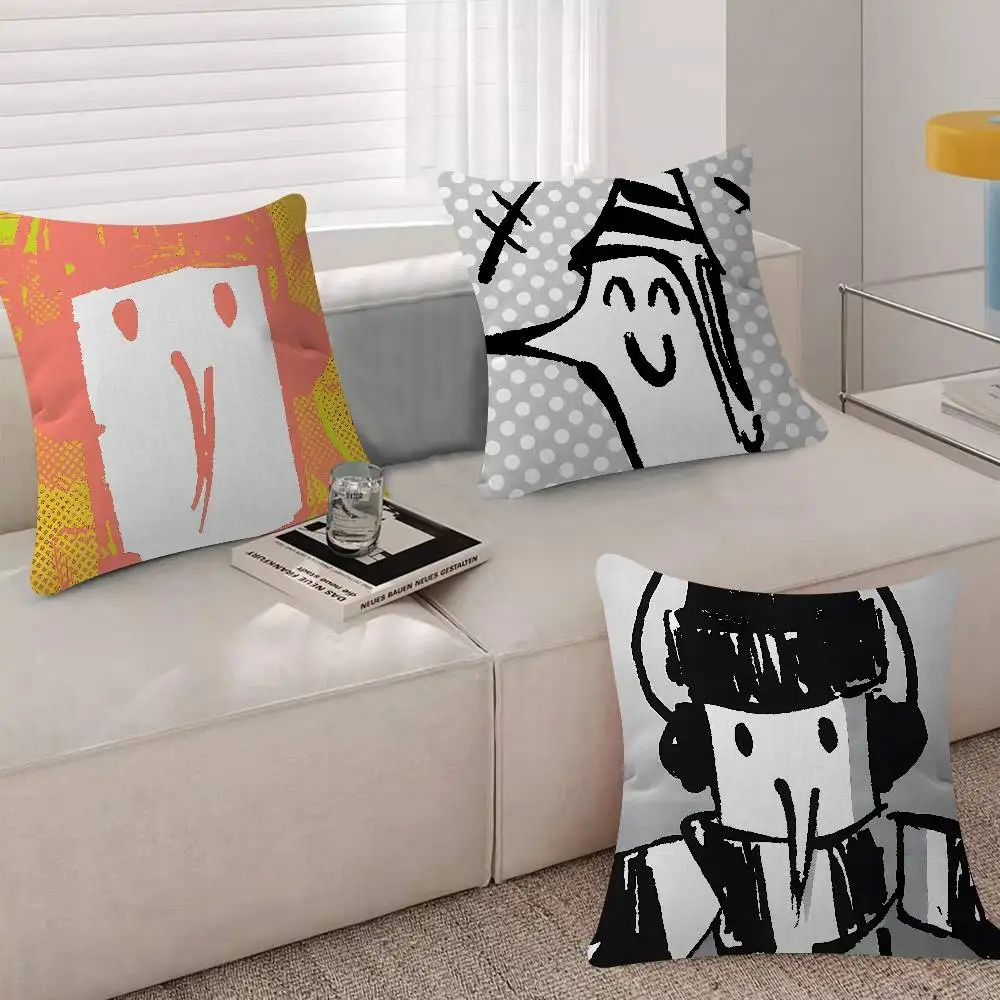 Manga Goodnight Punpun Cute Pillow Anime Pillow Sofa Bed Head Pillow Cover Cushion Cover Fashion 30x30 40x40 45*45cm