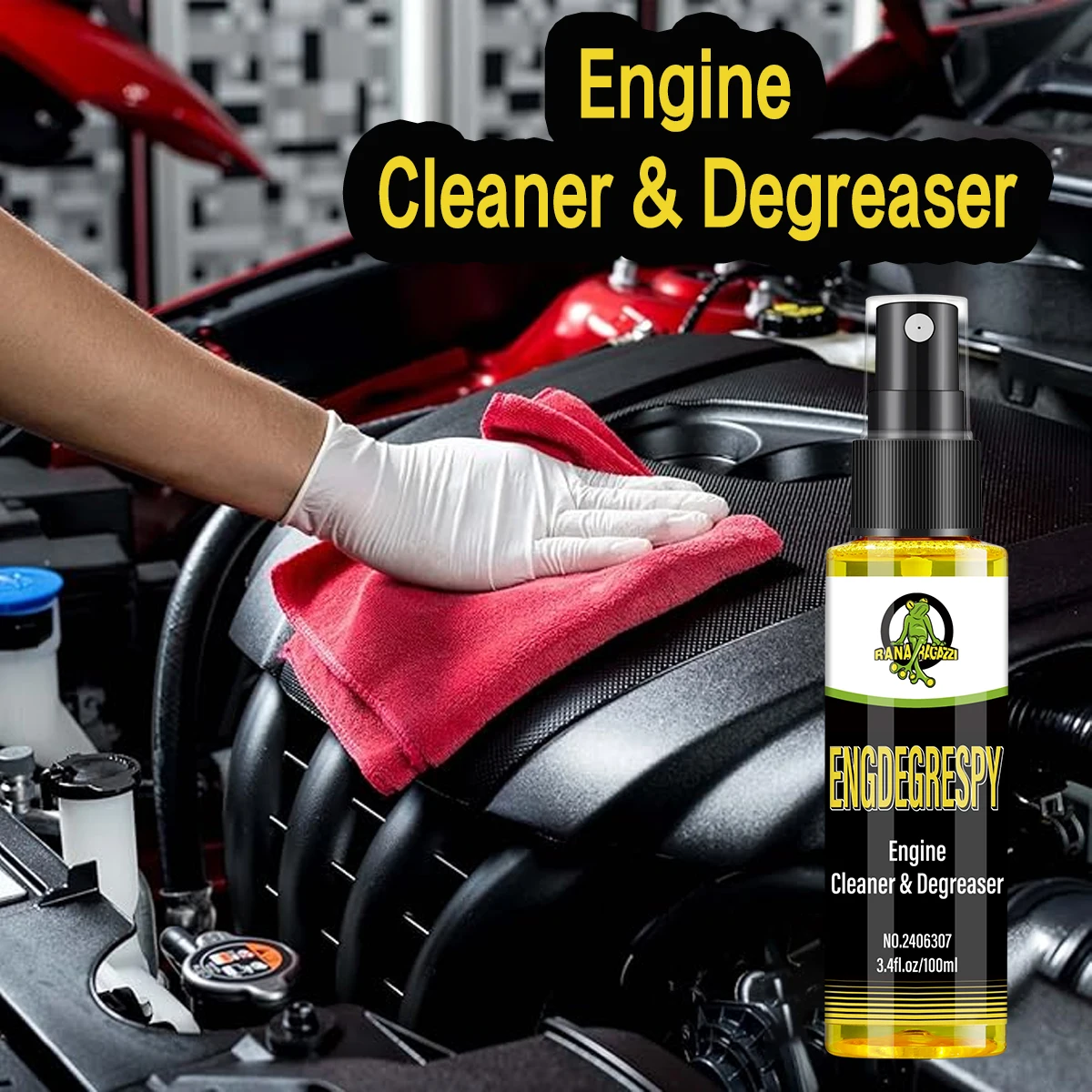 Engine Bay Cleaner Powerful Decontamination Deep Degreasing Remover Heavy Oil Dust Clean Spray Car Cleaning Product Engdegrespy