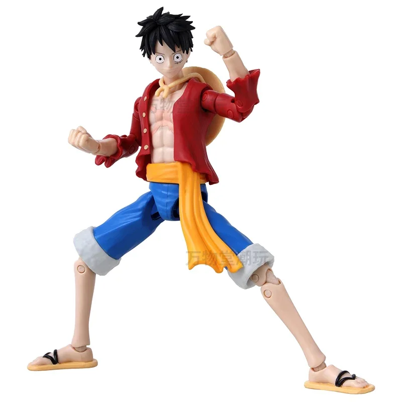 One Piece Anime Figures Monkey D Luffy Movable Figure Assembly Model Luffy Action Statue Collection Ornaments Toy Gifts for Kids