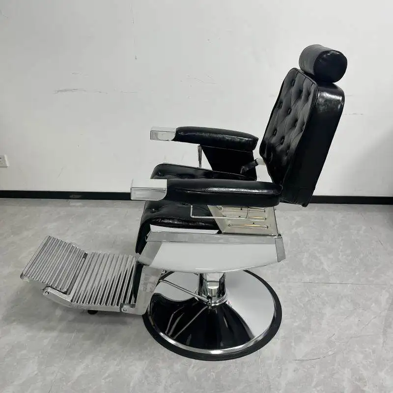 Fashionable Barber Chair Aesthetic Minimalist Comfortable Hairdresser Salon Chair Stylish Luxury Sillas De Barberia Furniture