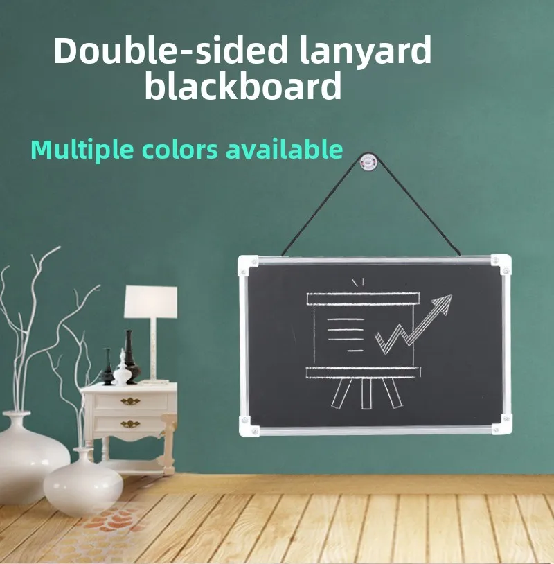 

Lanyard Blackboard Children's Magnetic Writing Dust-free Whiteboard Hanging Home Teaching Creative Small Drawing Board
