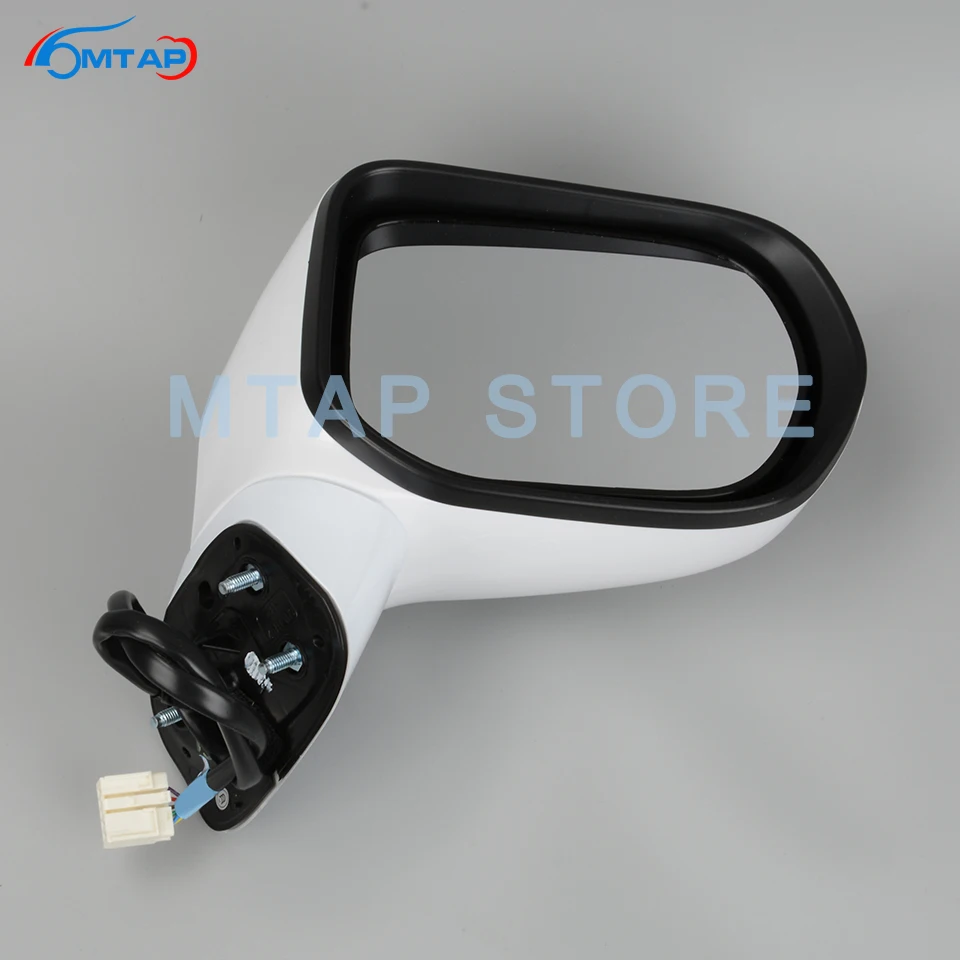 MTAP Outer Rearview Mirror Assy With Turn Signal Electric Folding For Honda For Civic FA1 FD1 FD2 2006 2007 2008 2009 2010 2011