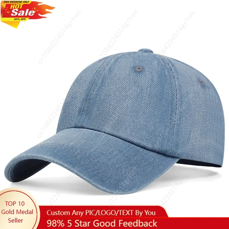

Unisex Cowboy Baseball Cap Fall Casual Sanpback Hat For Men Women Outdoor Sport Denim Jeans Hip Hop Caps Sun Hats Wholesale