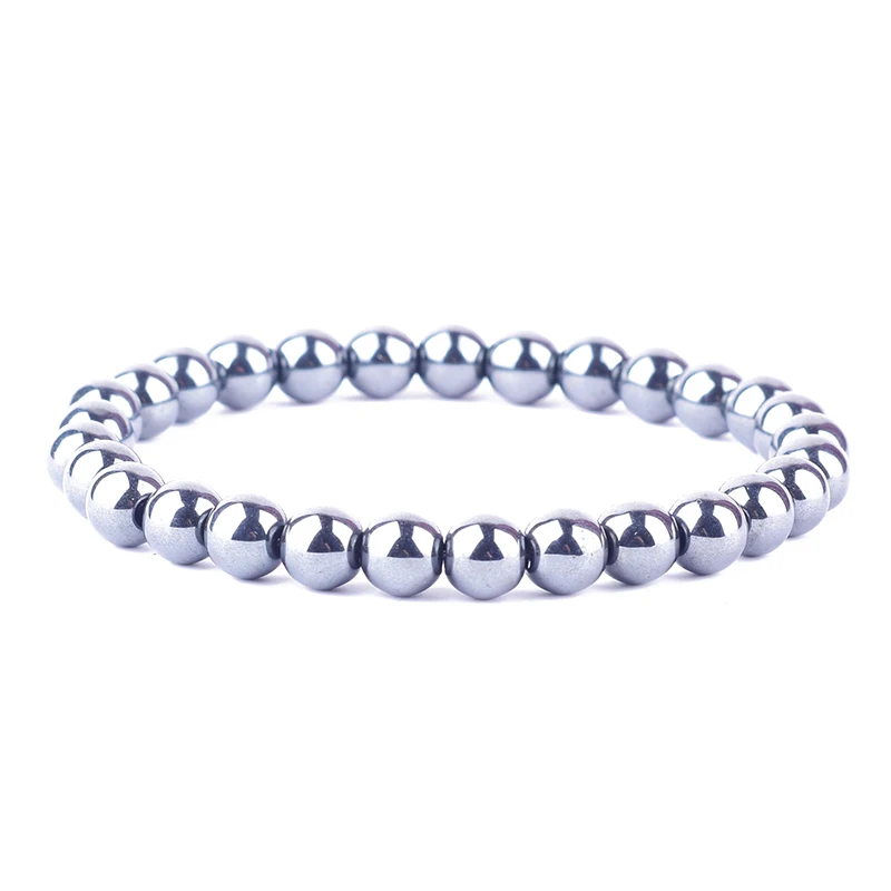 Body Slimming Weight Loss Bracelet Anti-Fatigue Healing Hematite Block Bracelet Man Women Magnetic Therapy Jewelry New In 2022