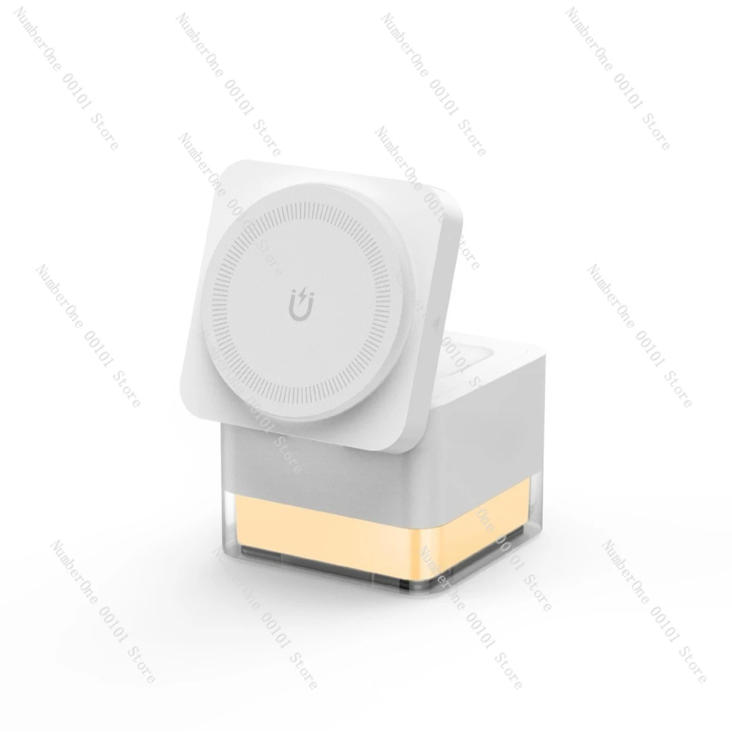 4-in-1 folding magnetic wireless charger fast charging mobile phone earphone watch desktop with light