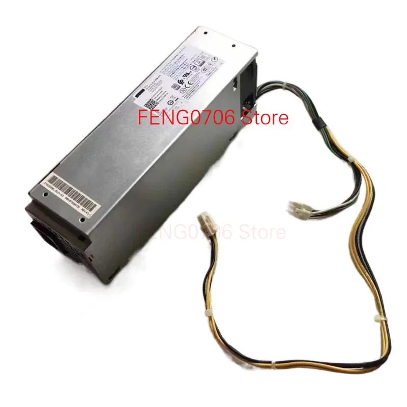 F Nova fonte de alimentação 180W para Dell Vostro 3268 3667 3668 3669 3660 Optiplex 3050 3060 5050 7050 Desktop 6Pin + 4Pin