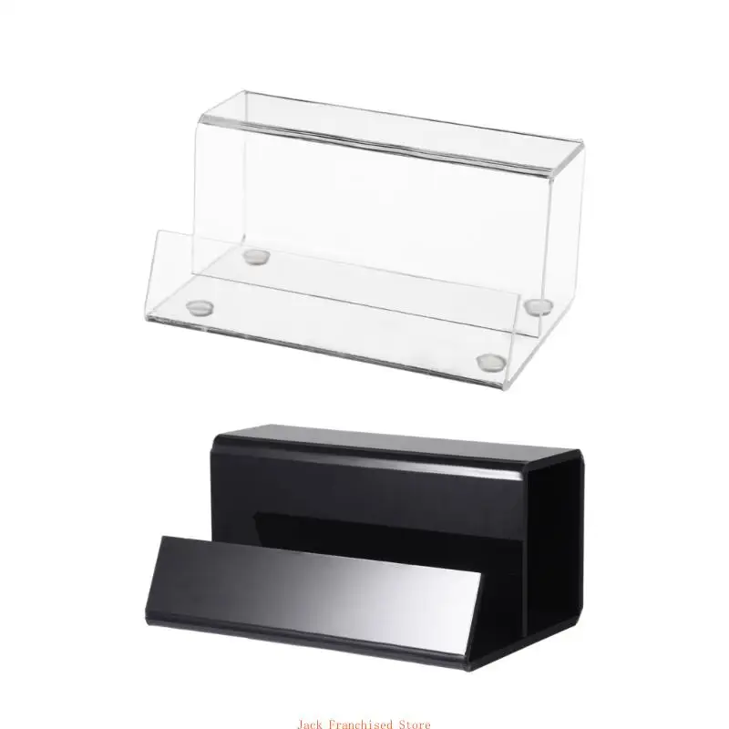 

Black Clear Acrylic Holder Vinyls Record Bracket Display Stand Record Album Rack