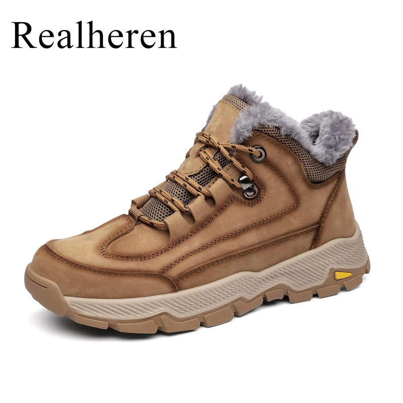 

Winter Men Hiking Shoes Boots Mountain Trekking Outdoor Shoes Big Size 47 48 Wandelschoenen Botas Zapatillas Senderismo Hombre