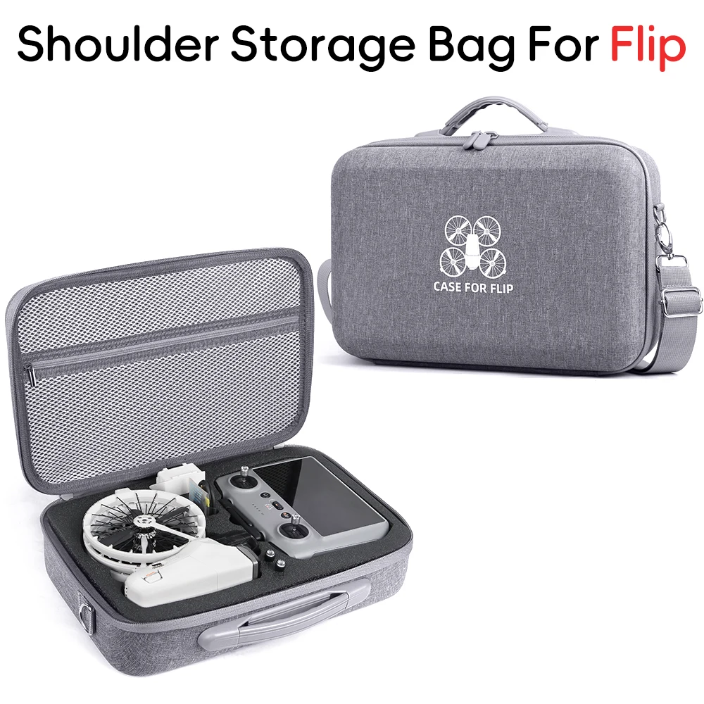 

for Flip Case,Portable Shoulder Bag for DJI Flip Fly More Combo,Support RC 2 and RC N3 Remote Controller Case Accessories