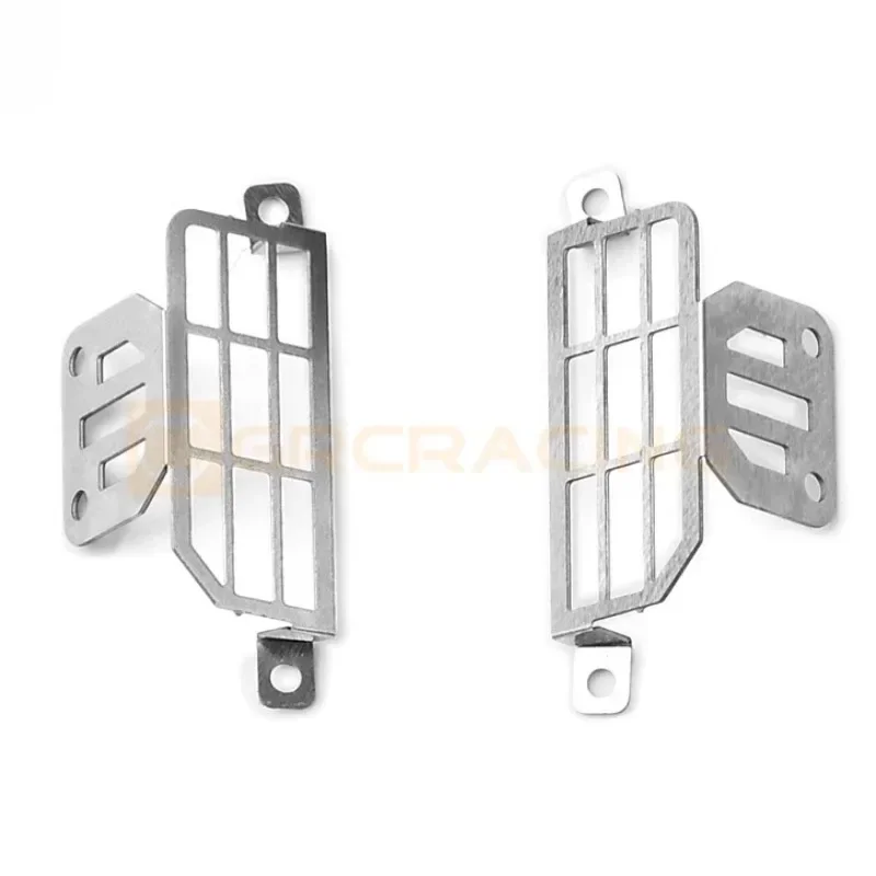 Gesimuleerde Metalen Staart Lampenkap Beschermende Netto voor 1/18 RC Crawler Traxxas TRX4M Auto Fierce Horse Upgrade Onderdelen