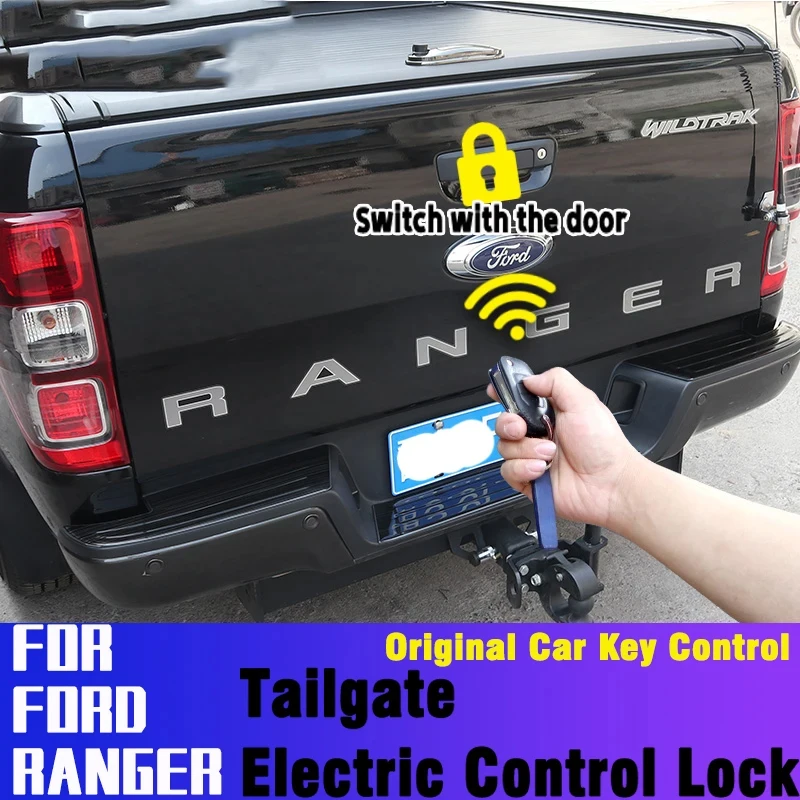 For Ford RANGER RAPTOR WILDTRAK T9 Automatic Power Tailgate Security Lock Electric Original Car Key Remote Control 2023 2024