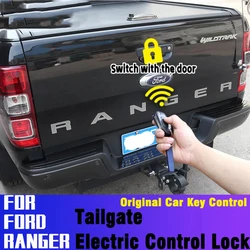 For Ford RANGER RAPTOR WILDTRAK T9 Automatic Power Tailgate Security Lock Electric Original Car Key Remote Control 2023 2024