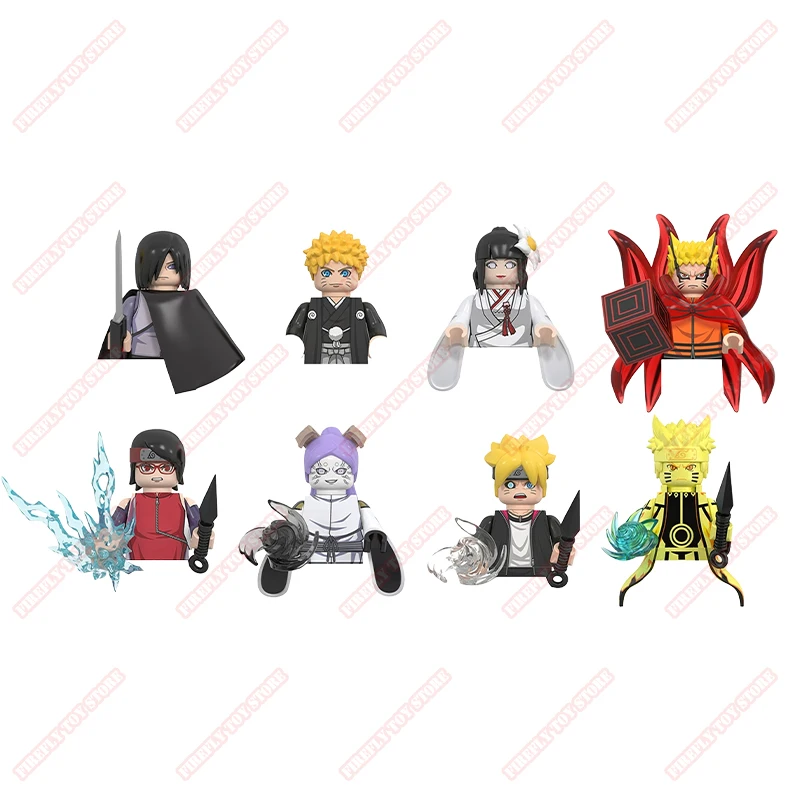 Naruto Animation Game Peripheral Toys Kaguya Boruto Neji Tenten Iruka Yamato Madara Sasuke Anime Action Model Figures Collection - Image 3