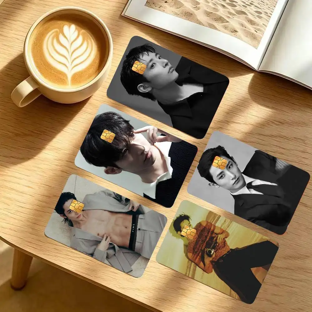 Korean Celebrity Lee Soo Hyuk Art Print Credit Card Skin Waterproof PVC Bank Card Decal