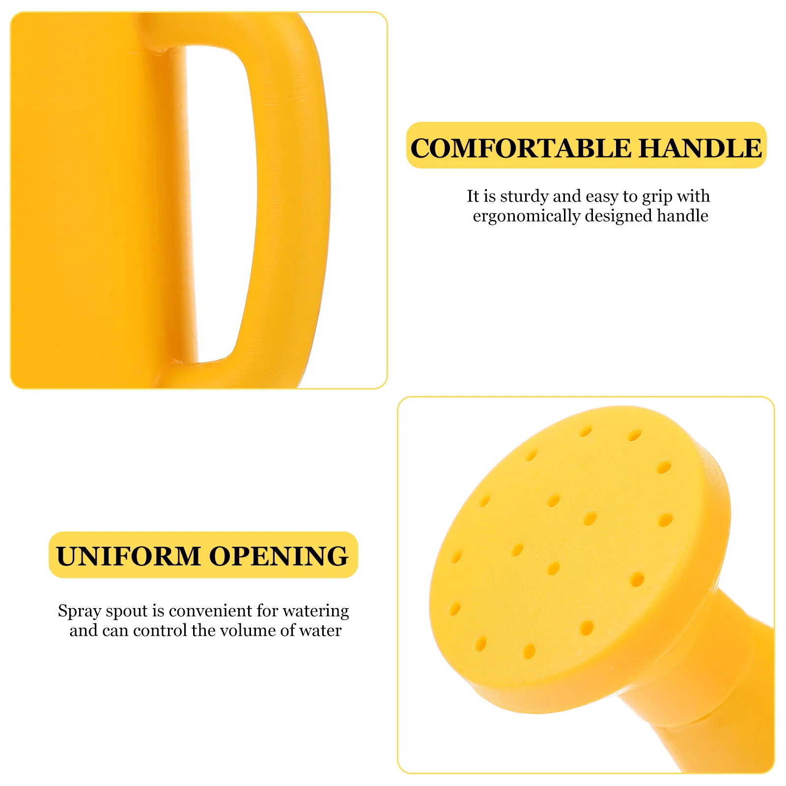 

1pc Plastic Watering Can For Kids Household Plants Flower Garden Indoor Outdoor Small Bonsai Large Opening Refillable Durable