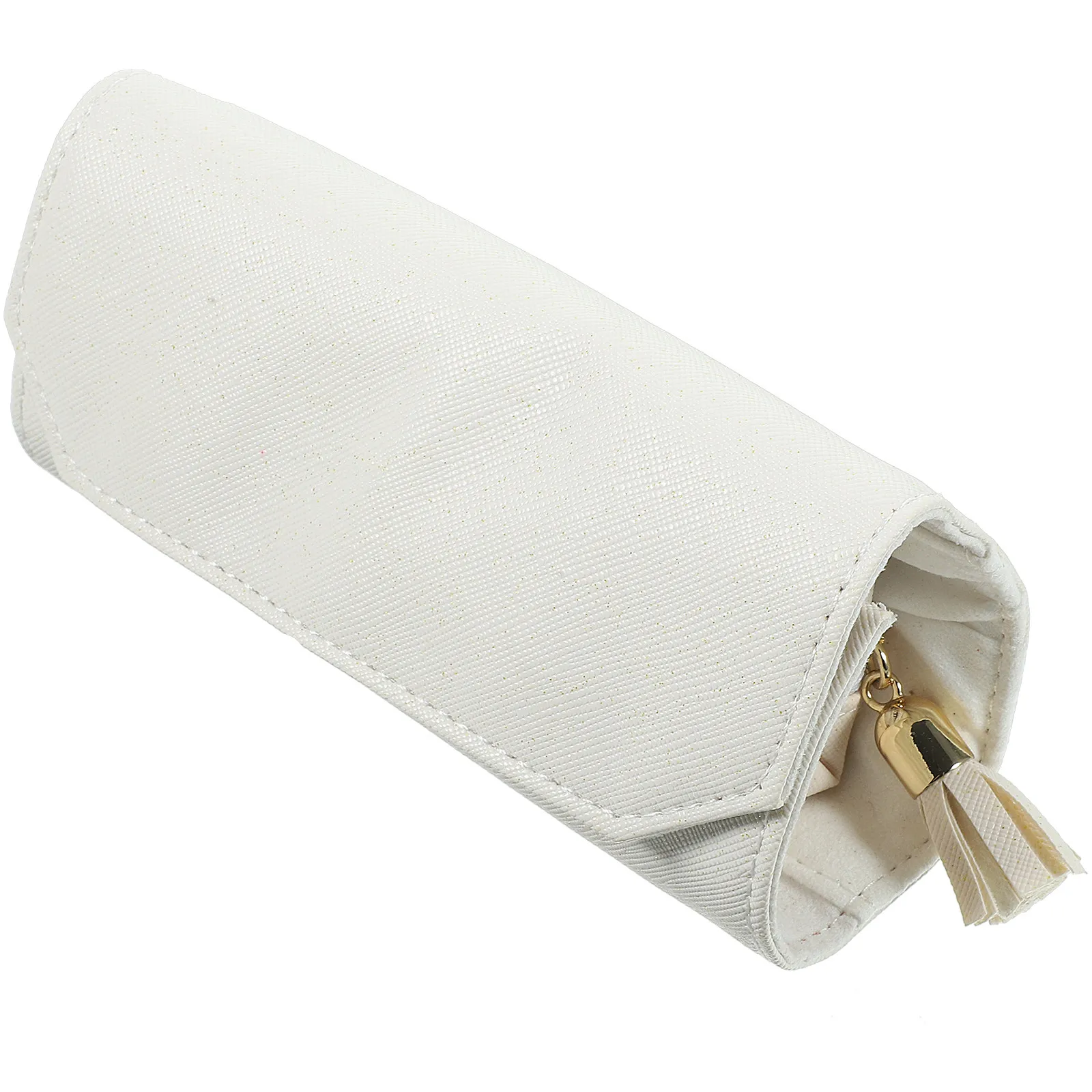 Travel Jewelry Organizer Roll Bag Large Capacity Foldable Jewelry Storage Pouch for Bracelets Necklaces Rings Easy Carry
