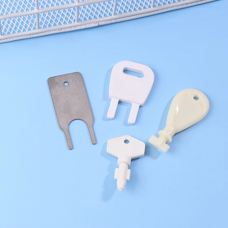 Part Replacement Accessories For Hotel Home Bathroom Toilet Paper Soap Dispenser Box Lock Plastic Keys Master Tools