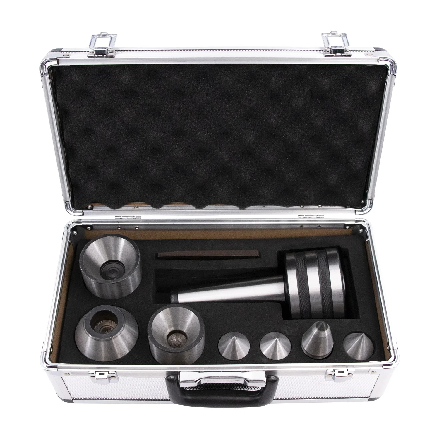 Machine Tools High Speed Revolving Tail Stock Live Center Set Morse Taper MT5 Changeable 7PCS Live Center Set