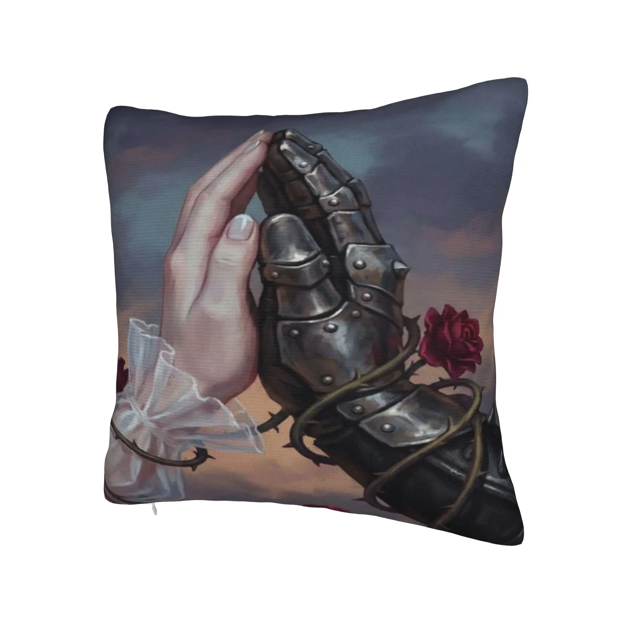 D-Dracula A Love T-Tale Pillow Cover  Soft Cushion Cover Vintage Pillow Case For Living Room Sofa