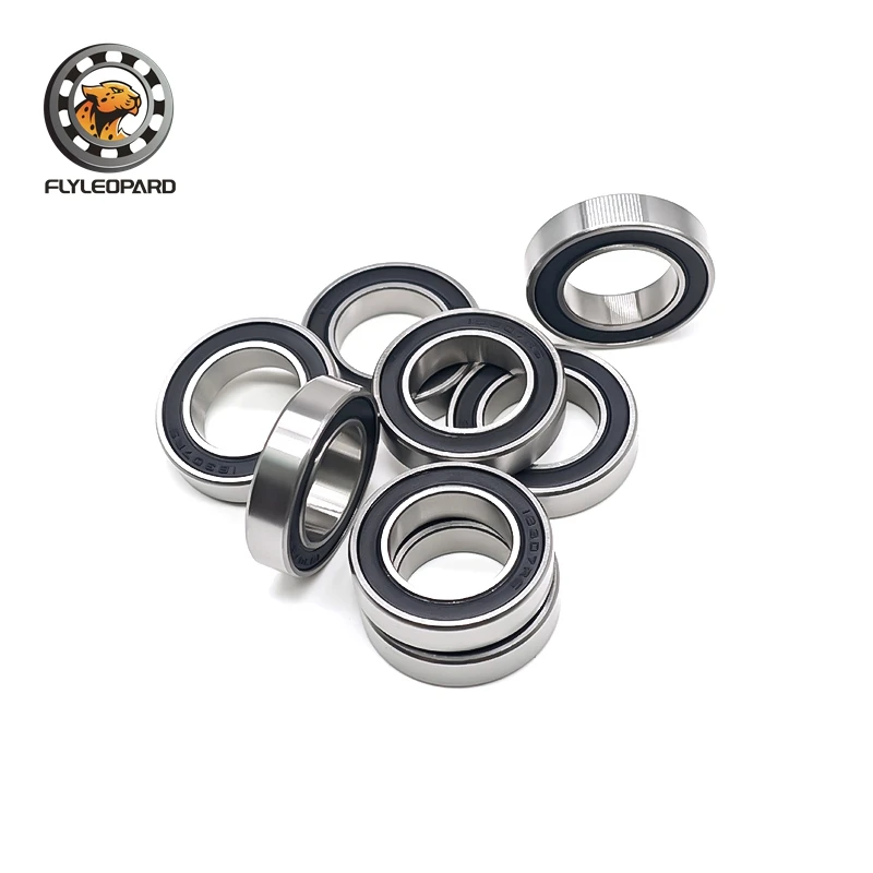 4PCS 18307RS 18*30*7 mm Bearing  Bicycle Axle 18307-LBLU Drum Ball Bearings 18307 6903/18 MR18307