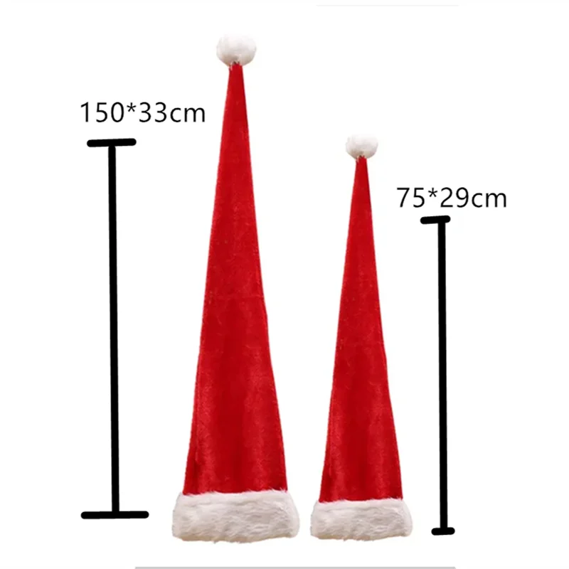 Passende Familien-Weihnachtsmützen für Erwachsene und Kinder, gestrickt und aus Filz, lustig und niedlich, mit Bommel, Weihnachtsfeierzubehör für die Familie