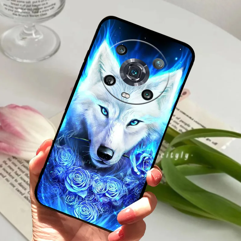 For Honor Magic4 Pro 5G Case LGE-NX9 Marble Shockproof Silicone TPU Thin Phone Cover For Huawei Honor Magic 4 Bumper Fundas