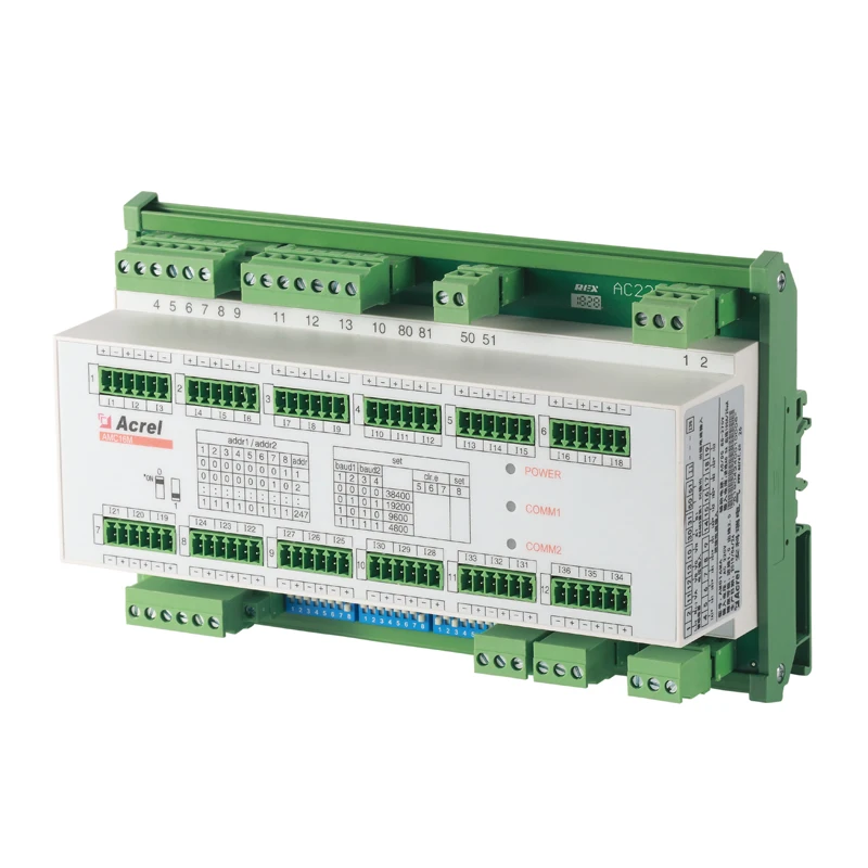 Acrel Data Center Din Rail AC Energy Monitoring Device AMC16MA Three Phase Multi Circuit Power Meter for Base Station