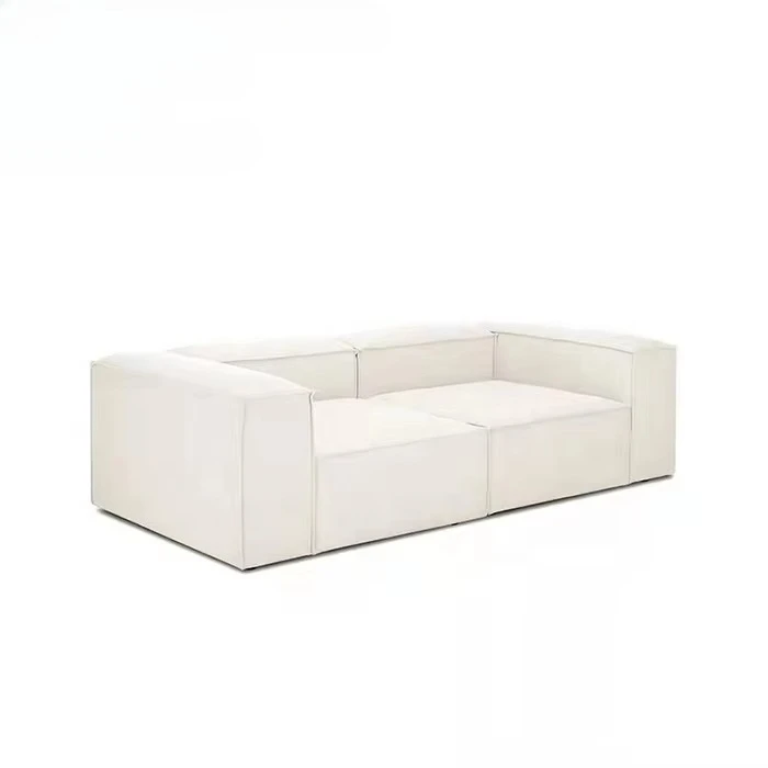 Sofá Seccional Modular Moderno Personalizado, Pieza Individual de Tela, Conjunto de Salón Interior, Sofá Seccional para Sala de Estar