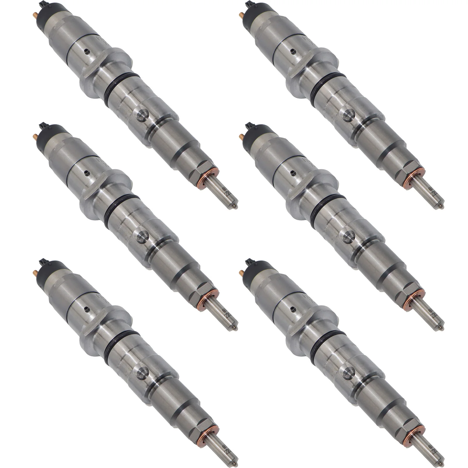 6 Inyectores de Combustible 0445120120 Compatibles con Vehículos Ford 1832 1932 2632 2932 3132 4432 4532 5032 6332 Cargo