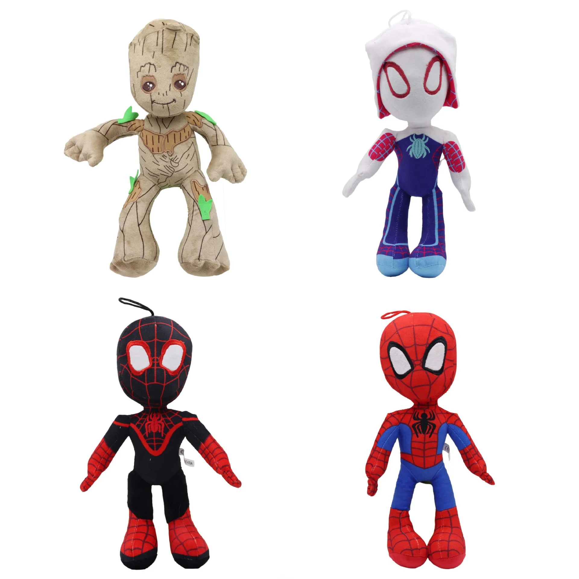 

30cm Marvel Spiderman Plush Toy Soft Stuffed Cartoon Stuffeds Dolls Large Plushs Boy Cloth Dolls Pillow Kids Christmas Gift