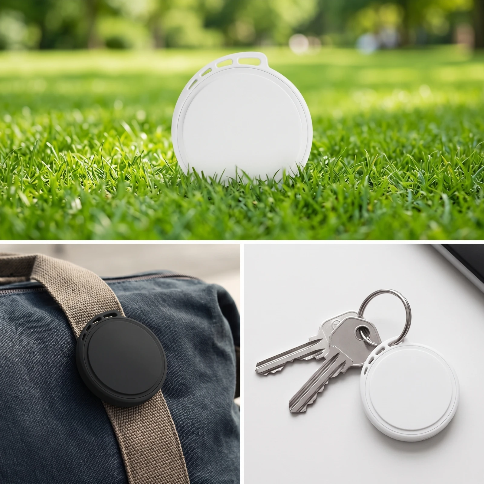 Bluetooth Tracker Water-Resistant Key Locator Bluetooth Tracker Tag Slim Item Locator Lightweight for Travelers, Keys, Luggage