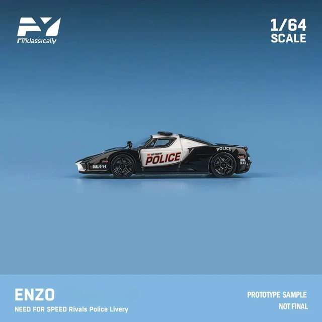 ミニカー KM ENZO FERRARI Police Need for Speed KM ENZO FERRARI Police Need for Speed 限定 - メルカリ