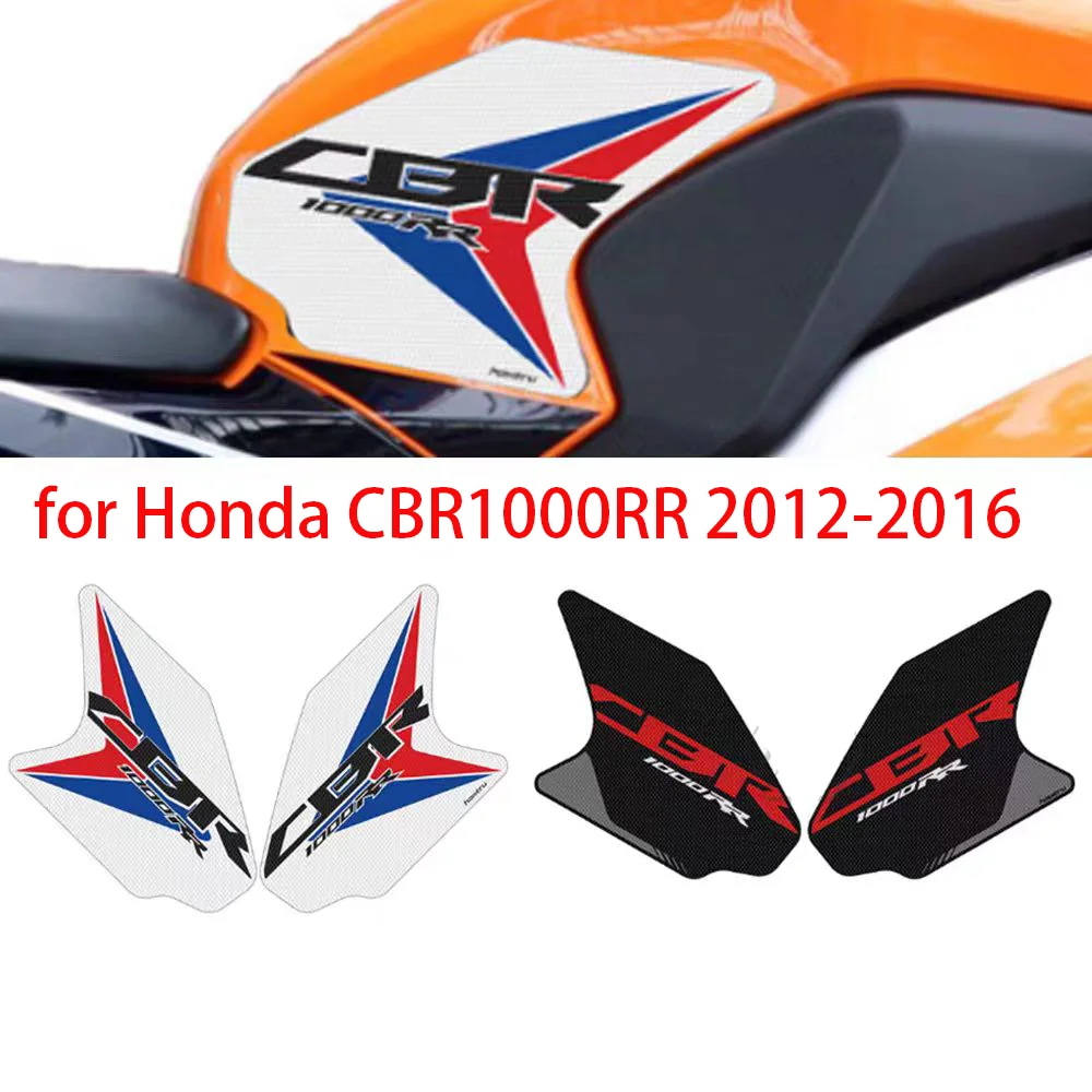 For Honda CBR1000RR 2012 2013 2014 2015 2016 Motorcycle Anti slip Tank Pad 3M Side Gas Knee Grip Traction Pads Protector Sticker