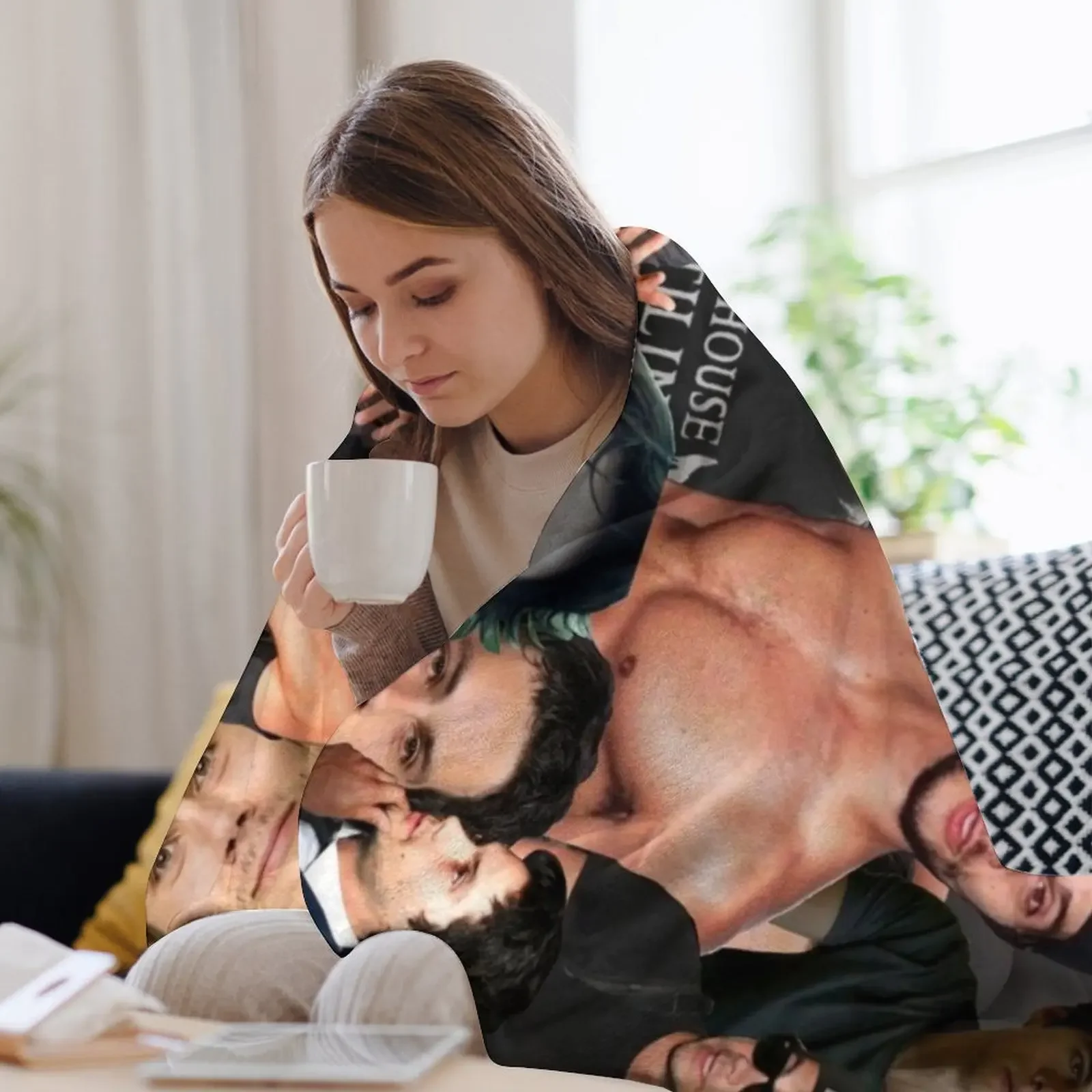 بطانية Dylan O'Brien Photo Collage ثقيلة للنوم، بطانيات أريكة عملاقة رفيعة وكبيرة #3