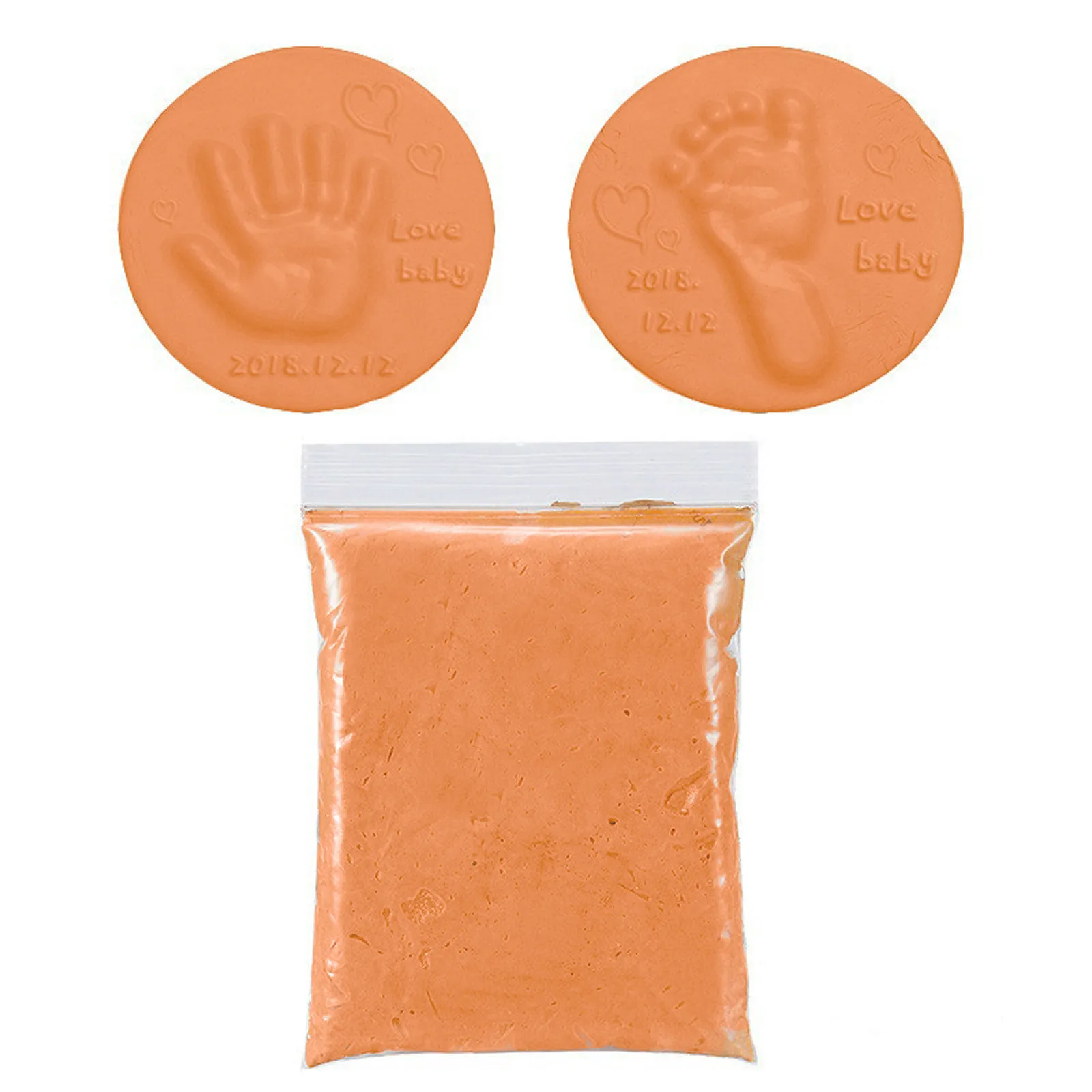 Baby Hand Foot Inkpad Ultra Light Stereo Care Drying Soft Baby Imprint