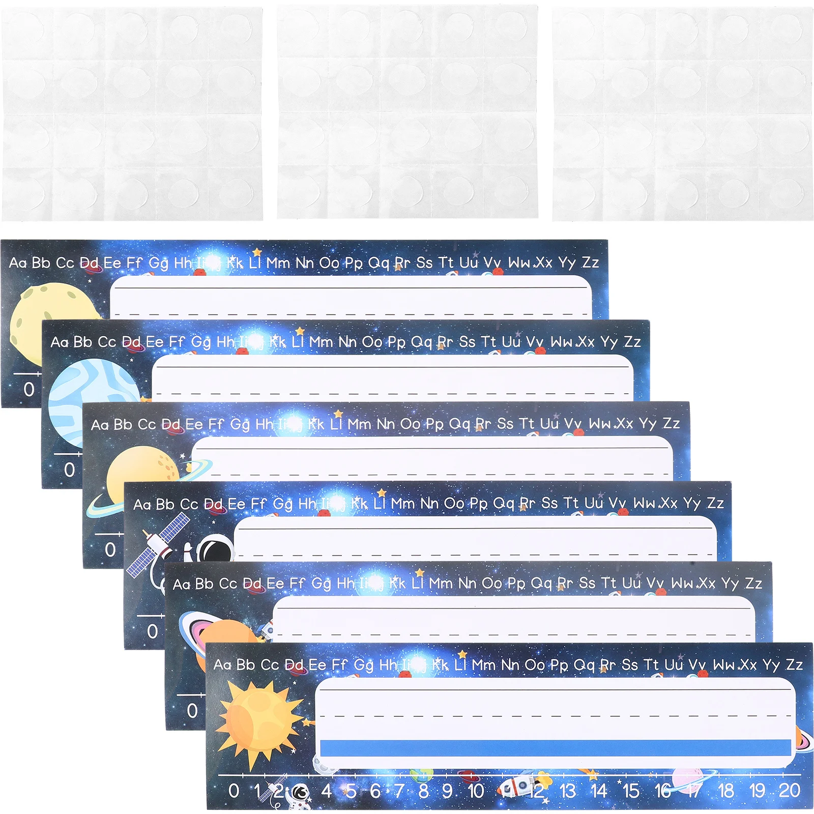 

1Set Classroom Nameplates for Desk Student Name Tags Kindergarten School Decoration Adorable Desk Decors Name Tag Holders Clear