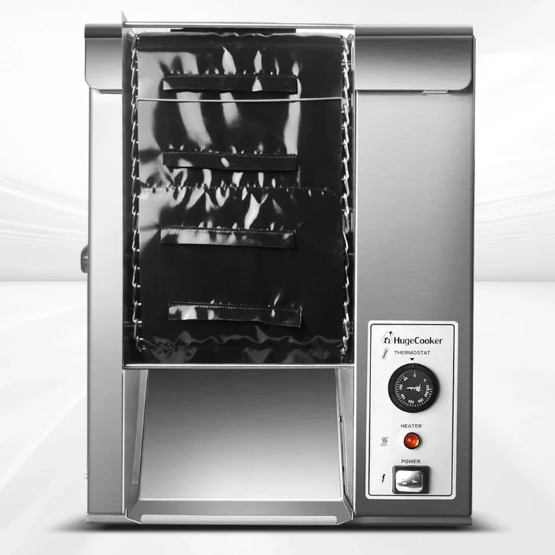 Commercial high-end hamburger machine automatic double-layer baking oven heating dough equipment