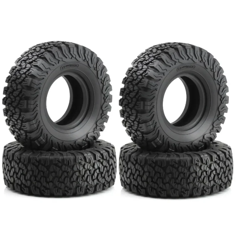 RC 120*47mm 4PCS 2.2" Pneumatici in gomma per fango per 1:10 RC Crawler Car Axial SCX10