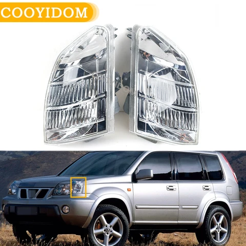 Nissan X-Trail T30 2001-2007 Передние Противотуманные Фары В Сборе Прозрачные Линзы Угловой Фонарь Без Лампочек Для Заднего У...