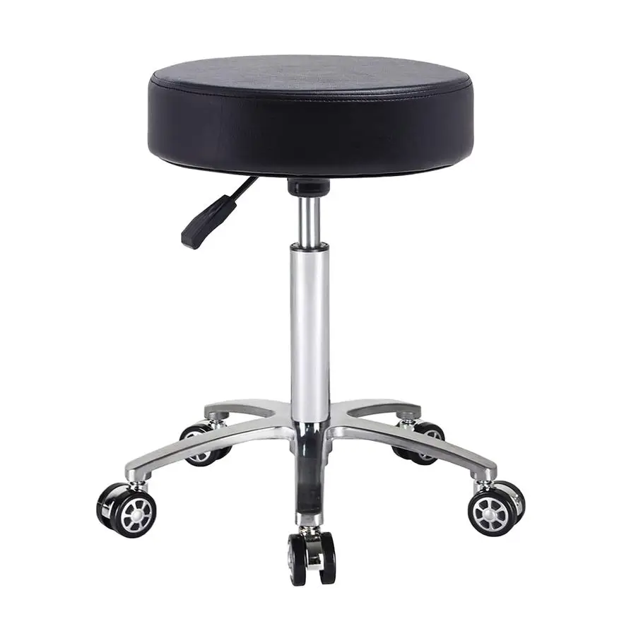 

Rolling Stool Swivel Chair for Office Medical Salon Tattoo Kitchen Massage Work,Adjustable Height Hydraulic Stool with Wheels B