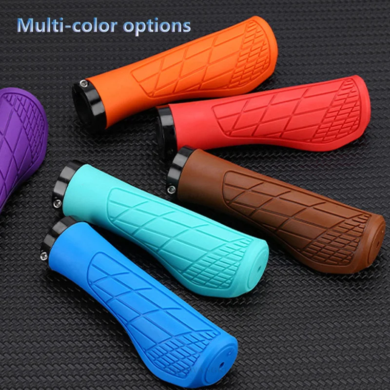 Bicycle Grips Cuffs MTB Mountain Bike Handle Grip Soft Rubber MTB Bike Gauntlet Fists Handles for Bicycle Handlebar Covers