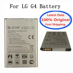 BL51YF BL-51YF Battery For LG G4 H815 H811 H810 H818 H819 V32 VS986 VS999 US991 LS991 F500 G Stylo F500 F500S F500L Bateria