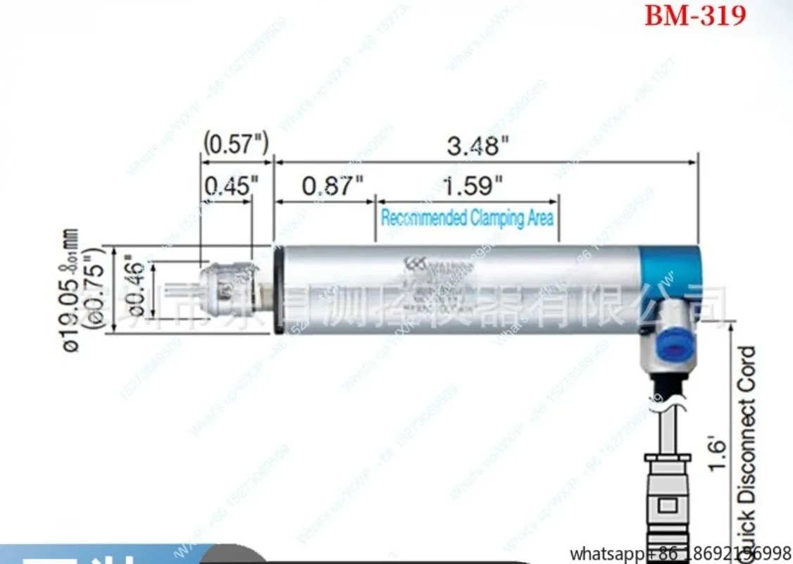 

2026 New Japan Imported Chinese and Western Click Spindle BM-319 BM-320 BM-322