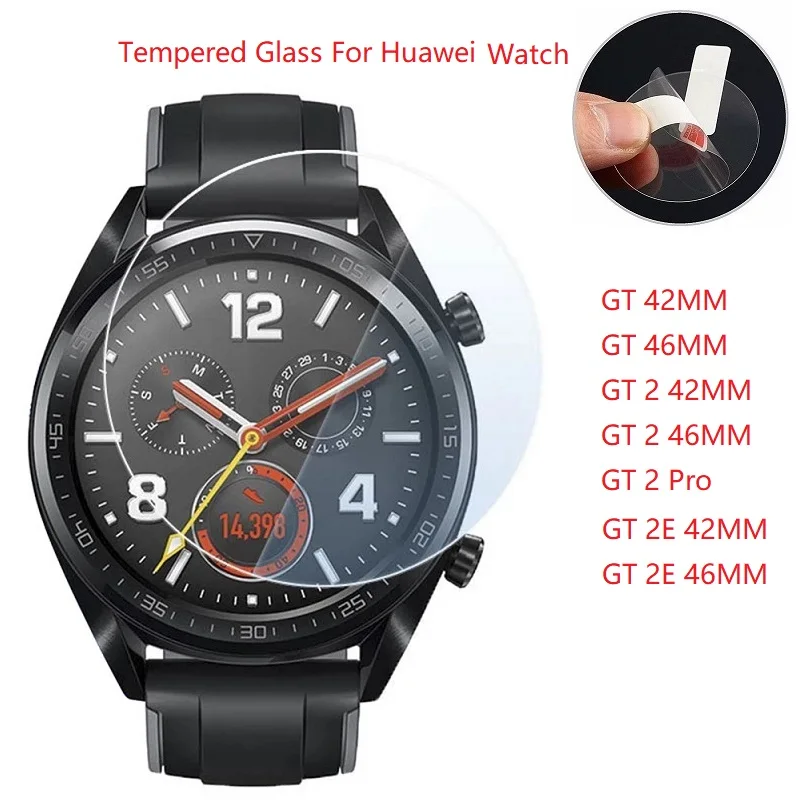 

Закаленное стекло для защиты экрана смарт-часов Huawei Watch GT 2 Pro 2e 42 мм 46 мм, стеклянная пленка для экрана смарт-часов Huawei GT 42 мм 46 мм